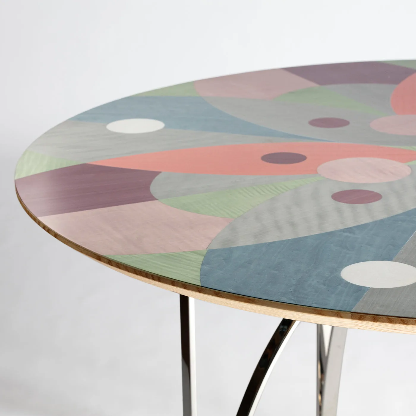 Archie Collection Colored Veneered Dining Table