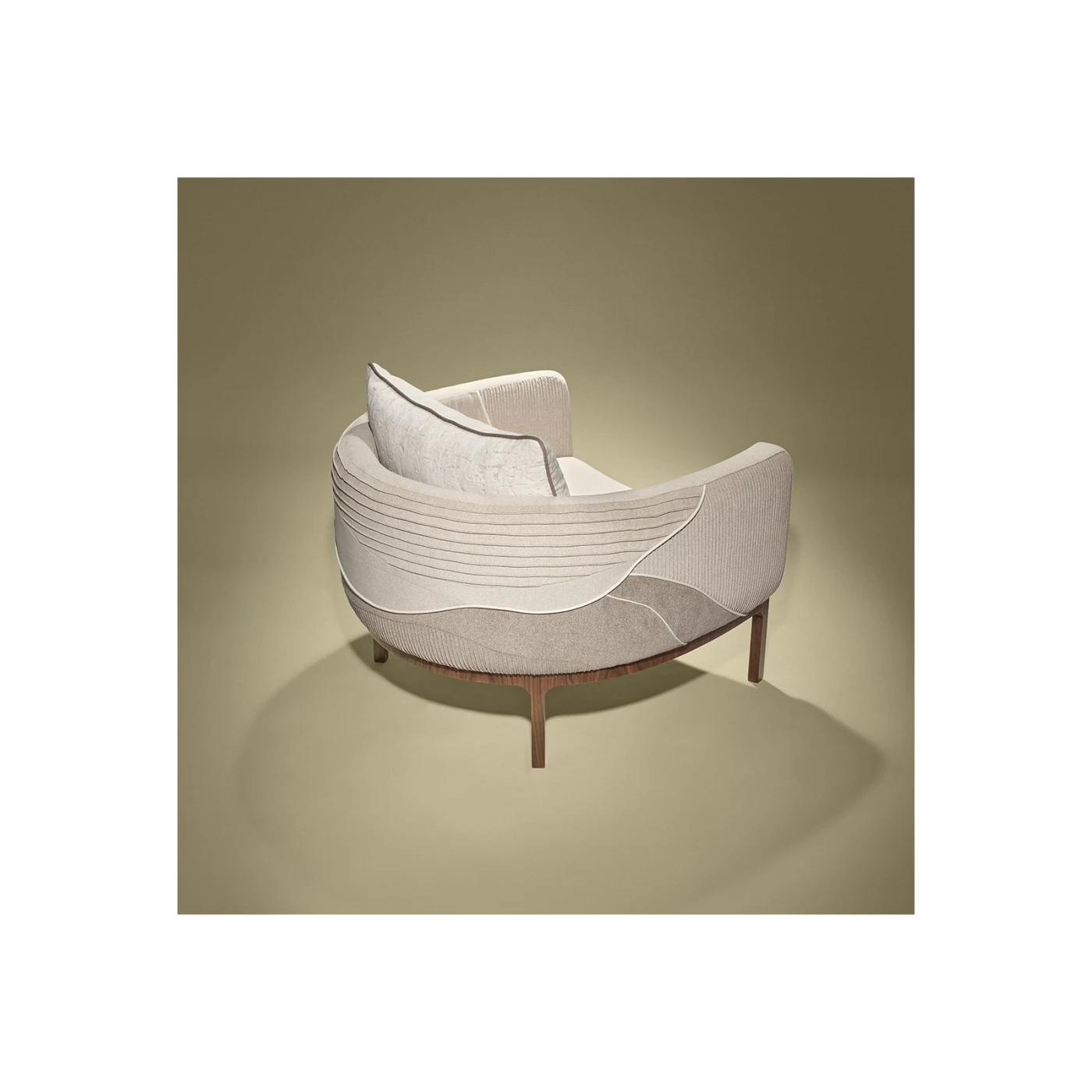 Memory Lines Artistic Armchair