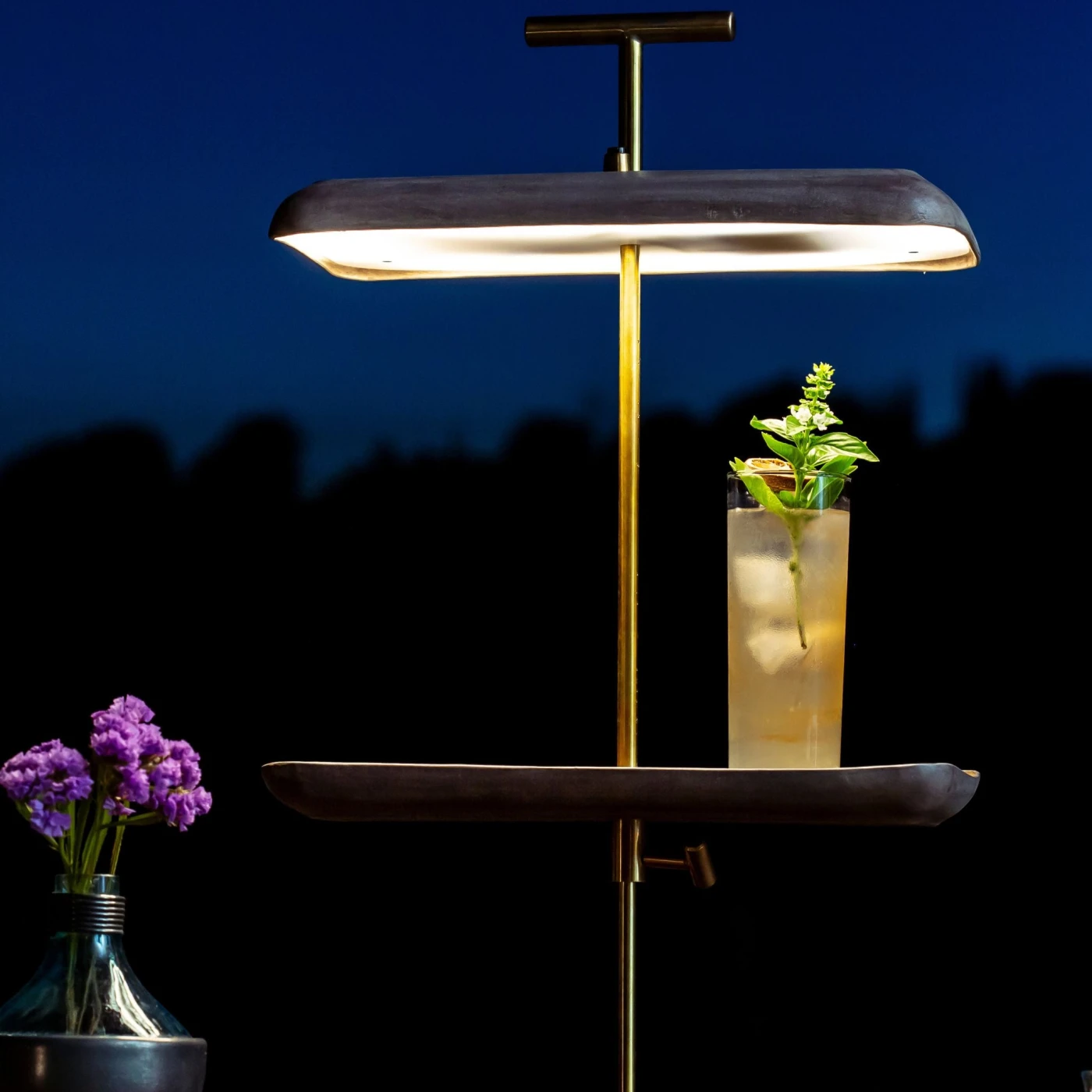 Armor Trick Wireless Statement Table Lamp