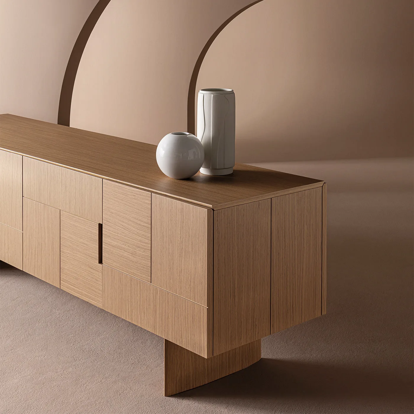 Arne Wood Sideboard by Roberto Lazzeroni