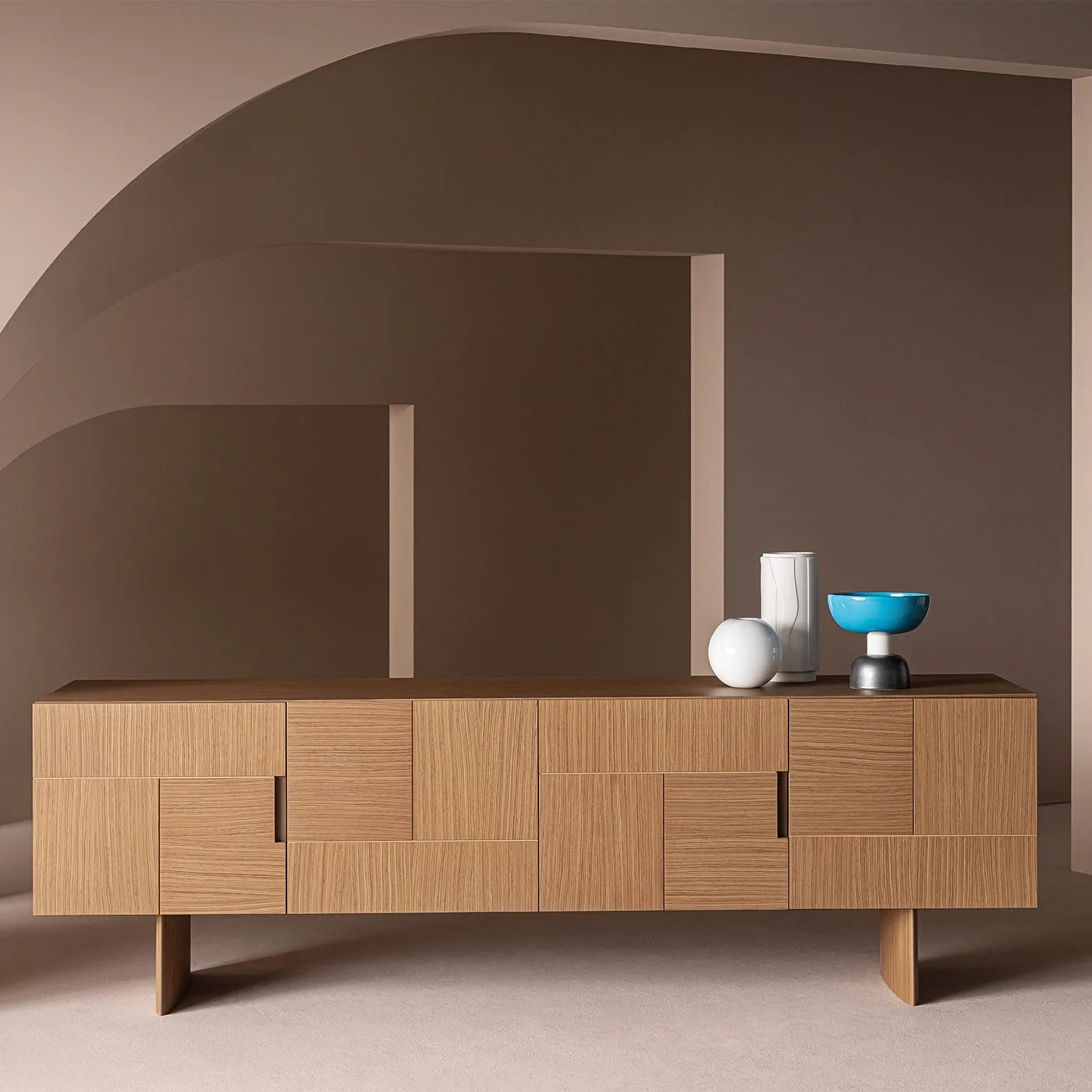 Arne Wood Sideboard by Roberto Lazzeroni