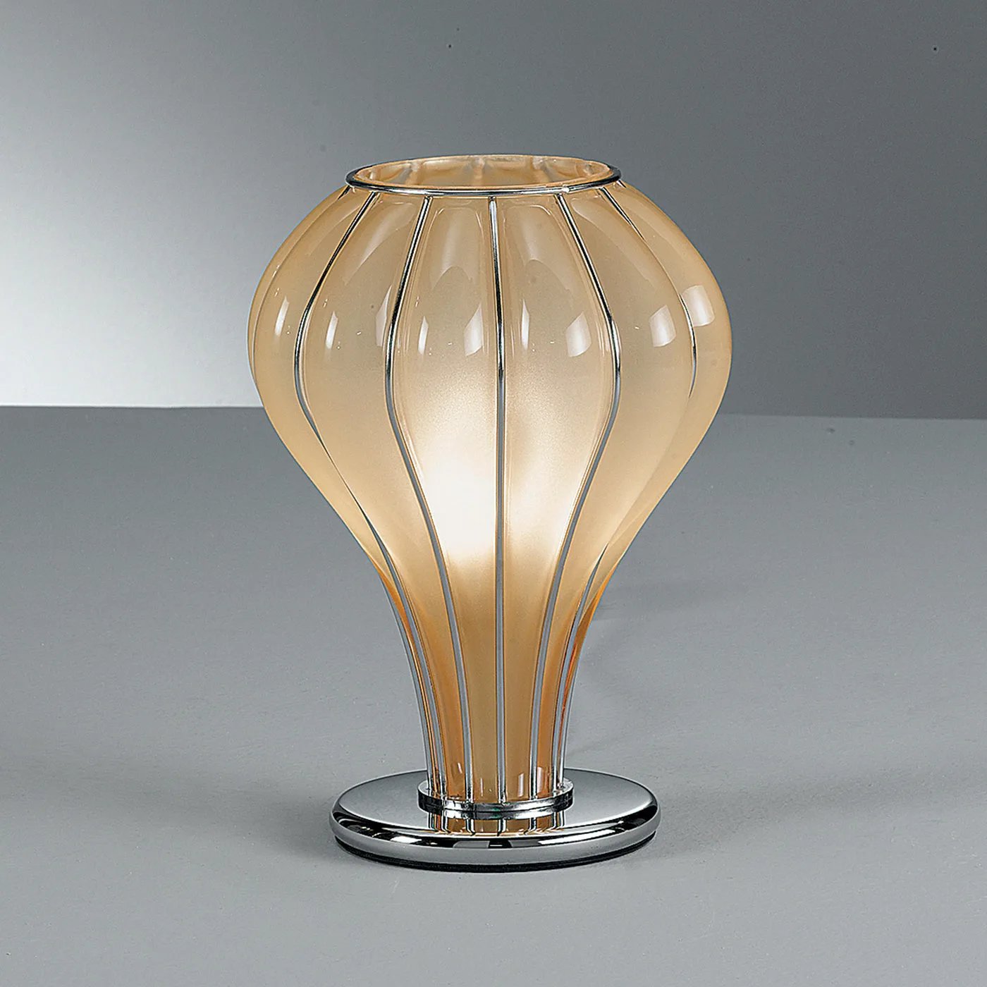 Auriga Amber Murano Table Lamp