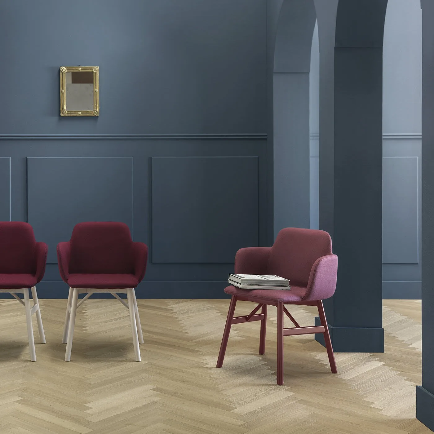 Bardot Le Burgundy Chair