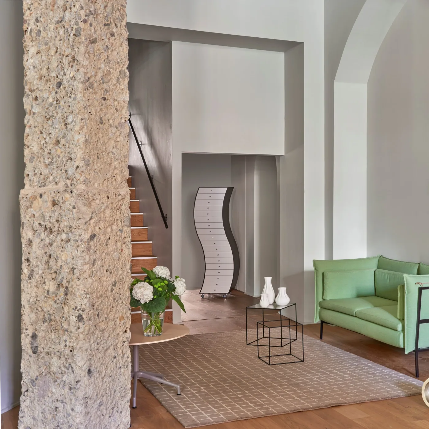 Basket 011 Sofa With Removable Cover By Ronan & Erwan Bouroullec