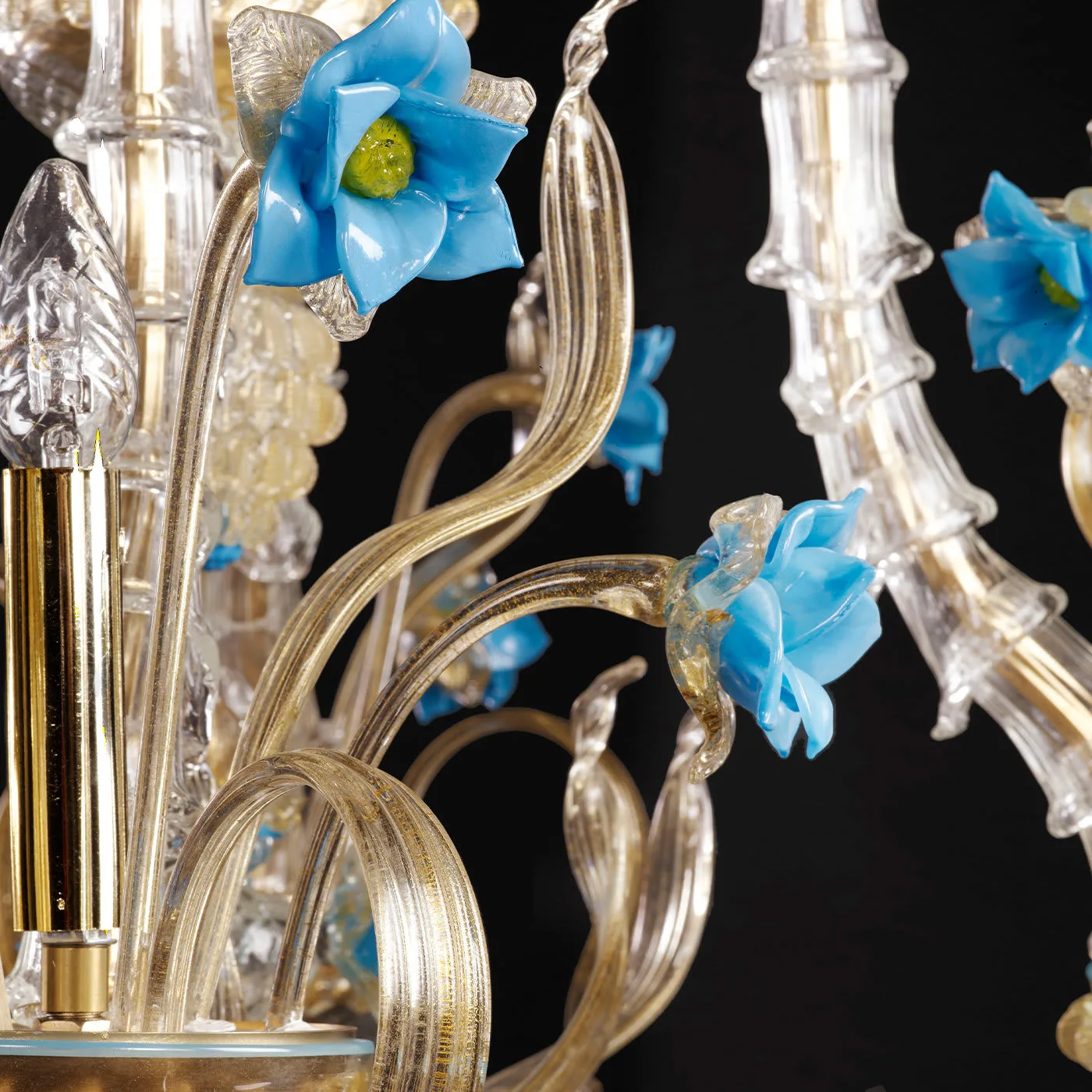 Blue Rezzonico Chandelier