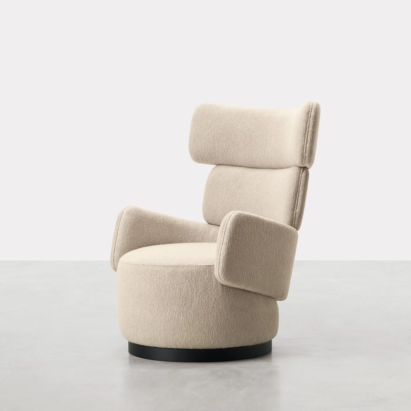 Boris Swivel Wingback Chair By Dainelli Studio