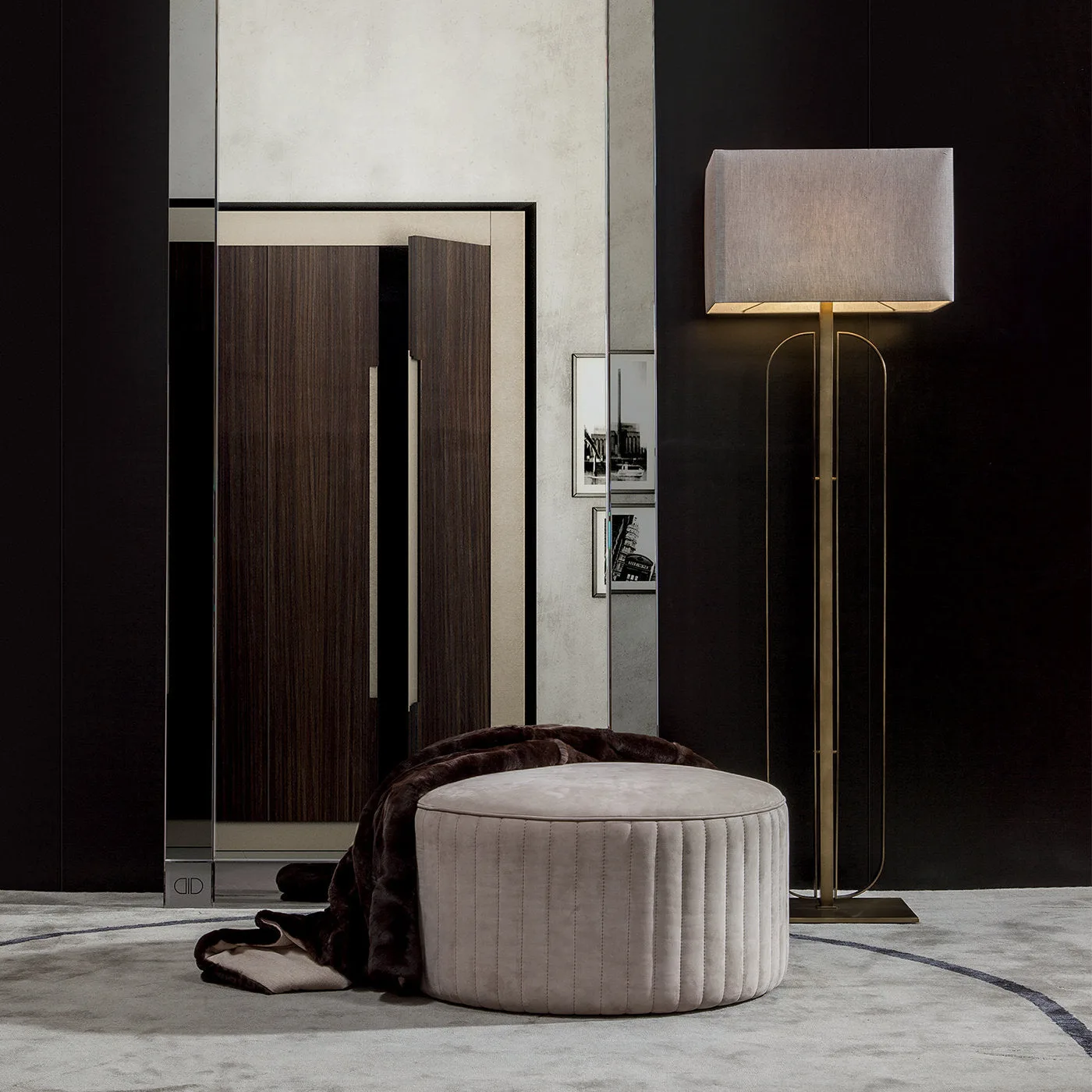 Brand D Shape Floor Lamp