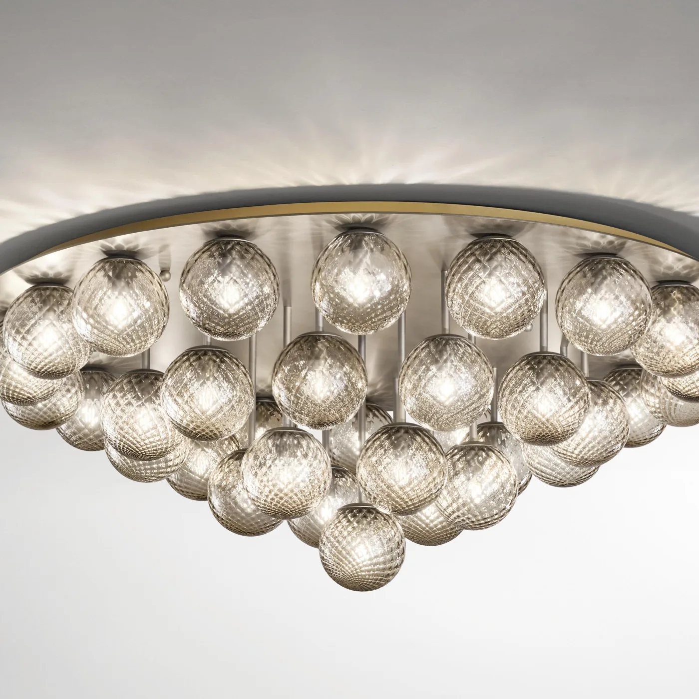 Bronze Modern Flush Mount