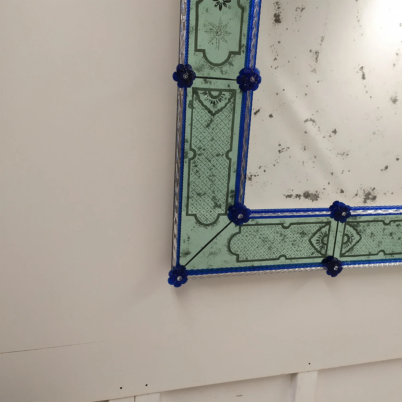 Ca Vendramin Murano Glass Mirror