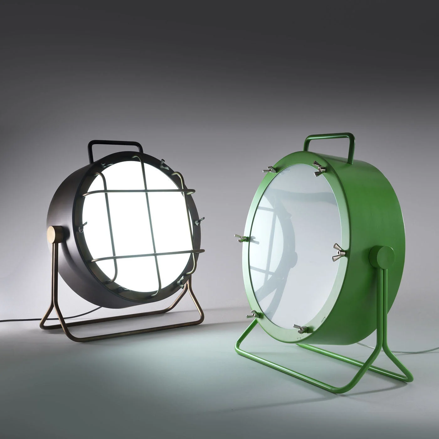 Cantiere Black Floor Lamp by Alberto Ghirardello