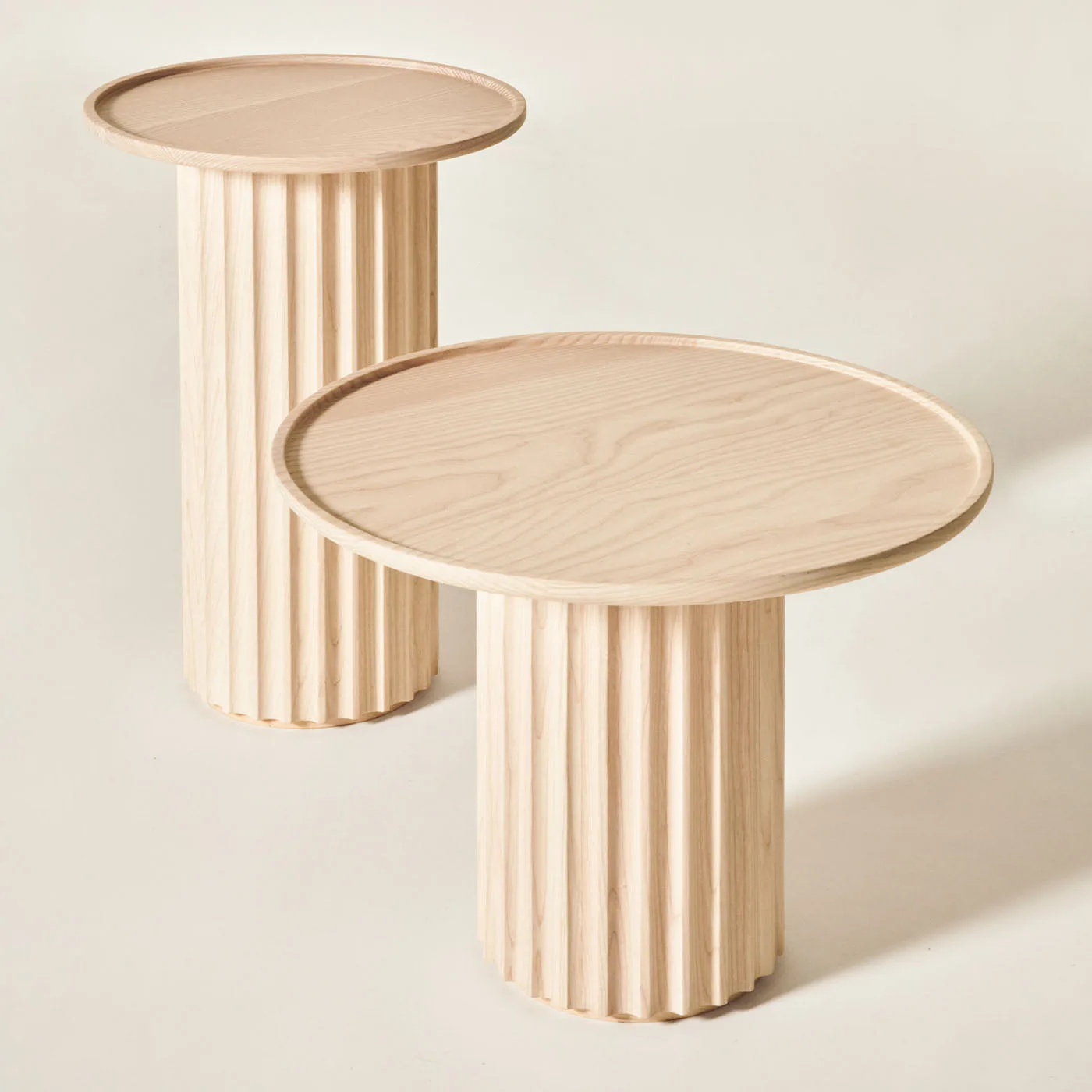 Capitello Natural Ash Wood Coffee Table