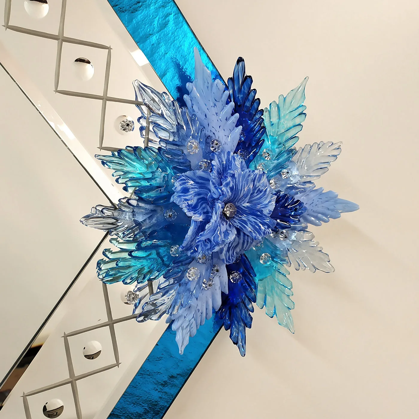 Celeste Murano Glass Mirror