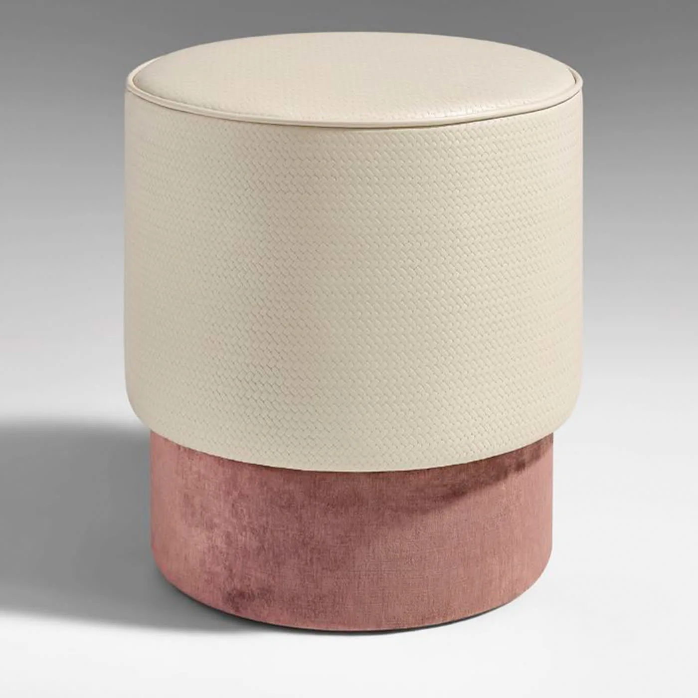 Chameleon Round Pouf