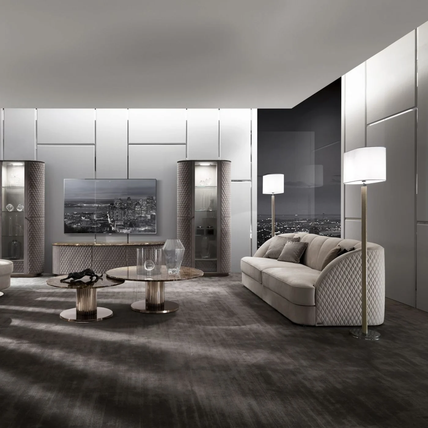 Charlotte Display Case 1 Door DX