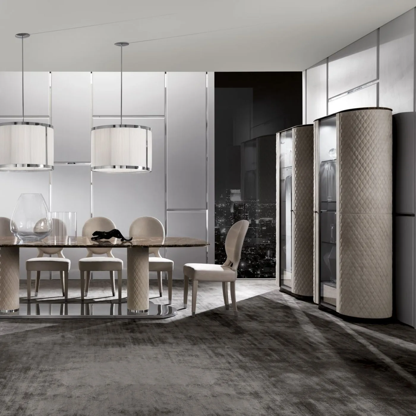 Charlotte Display Case 1 Door DX