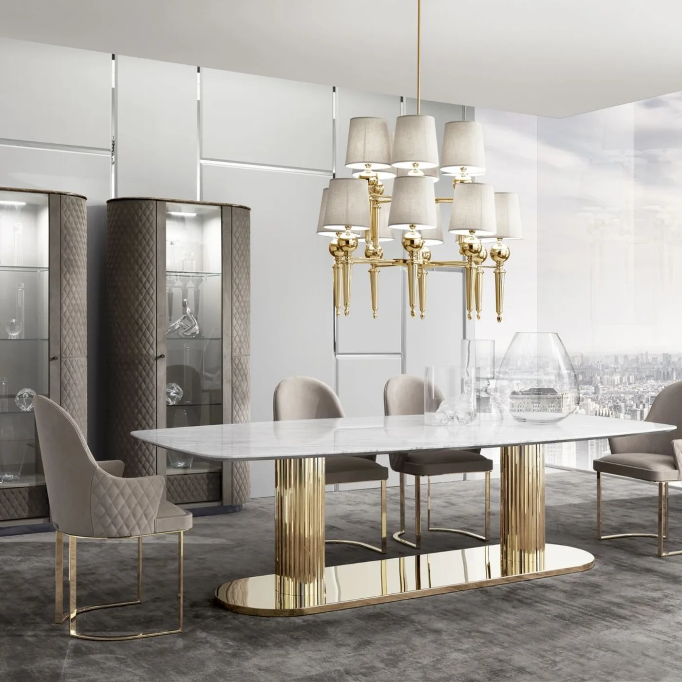 Charlotte Display Case 1 Door DX