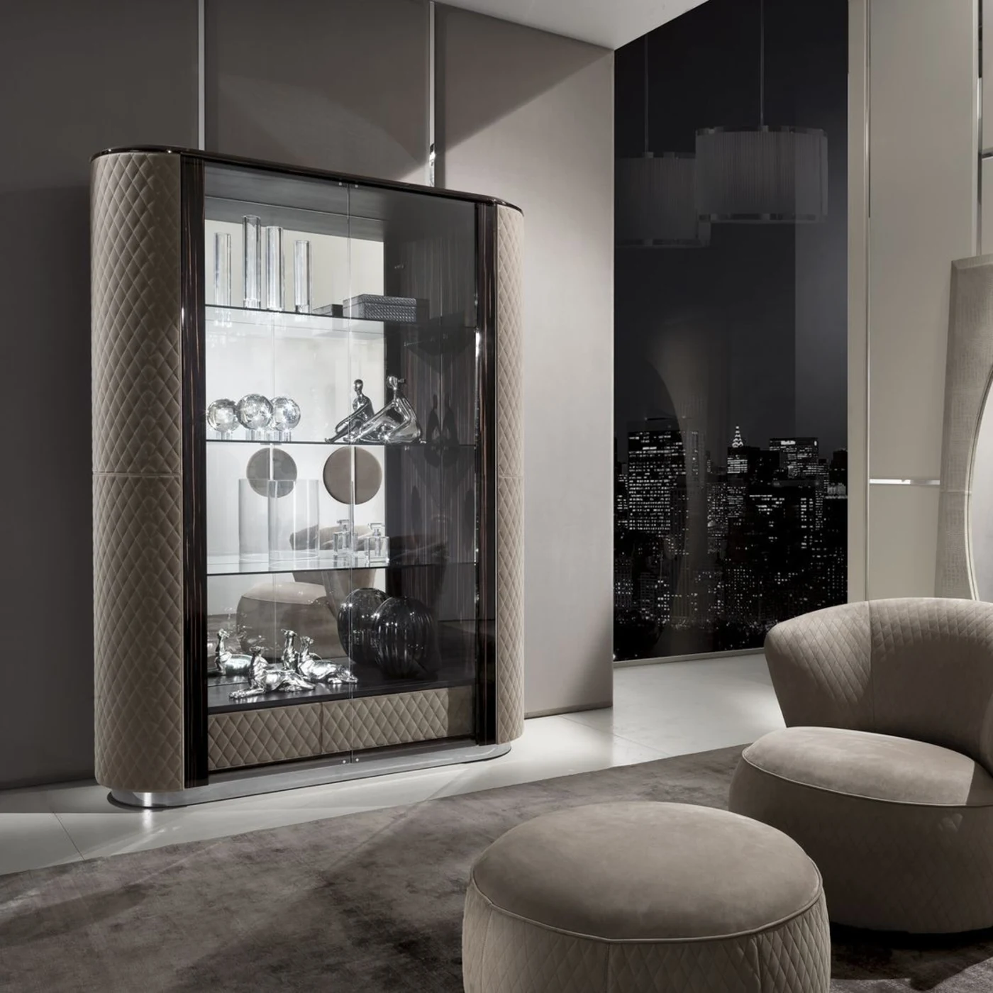 Charlotte Display Case 2 Doors