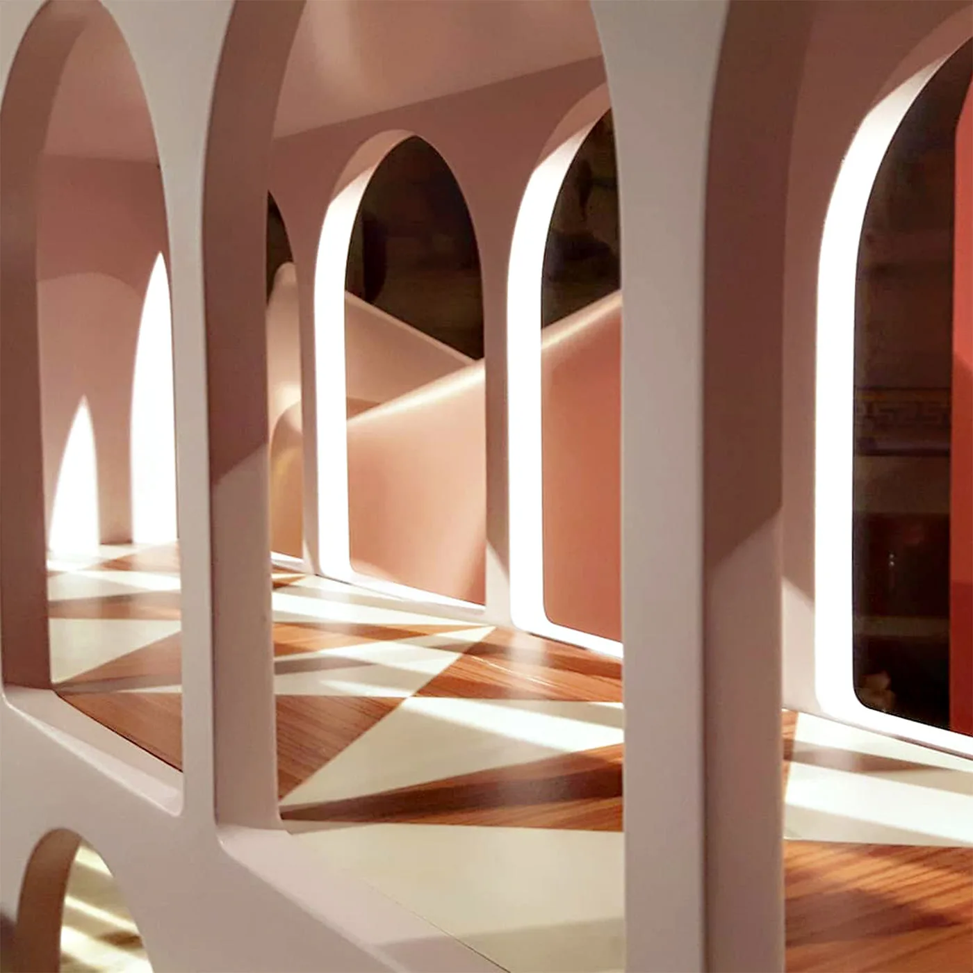 Chiostro Bois Violette and Ash Sideboard