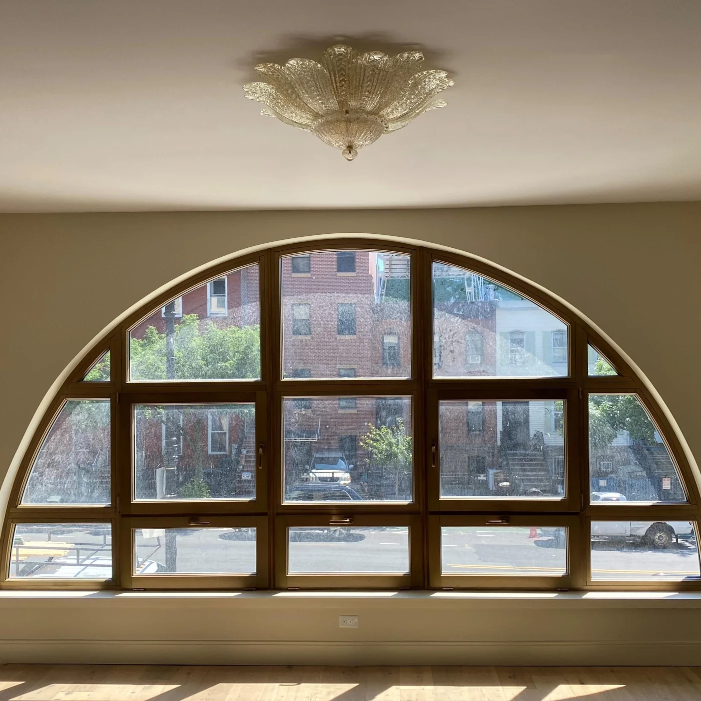 Clear Leaves Flushmount