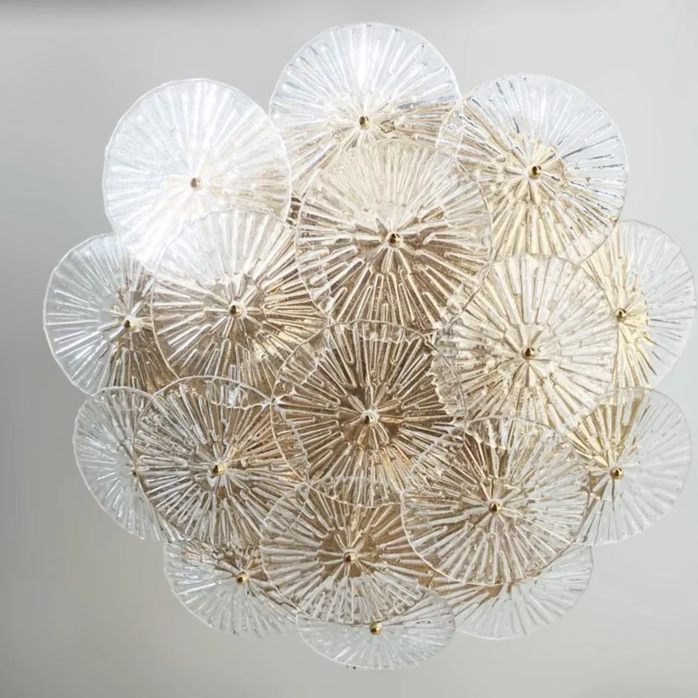 Clear Loto Flush Mount