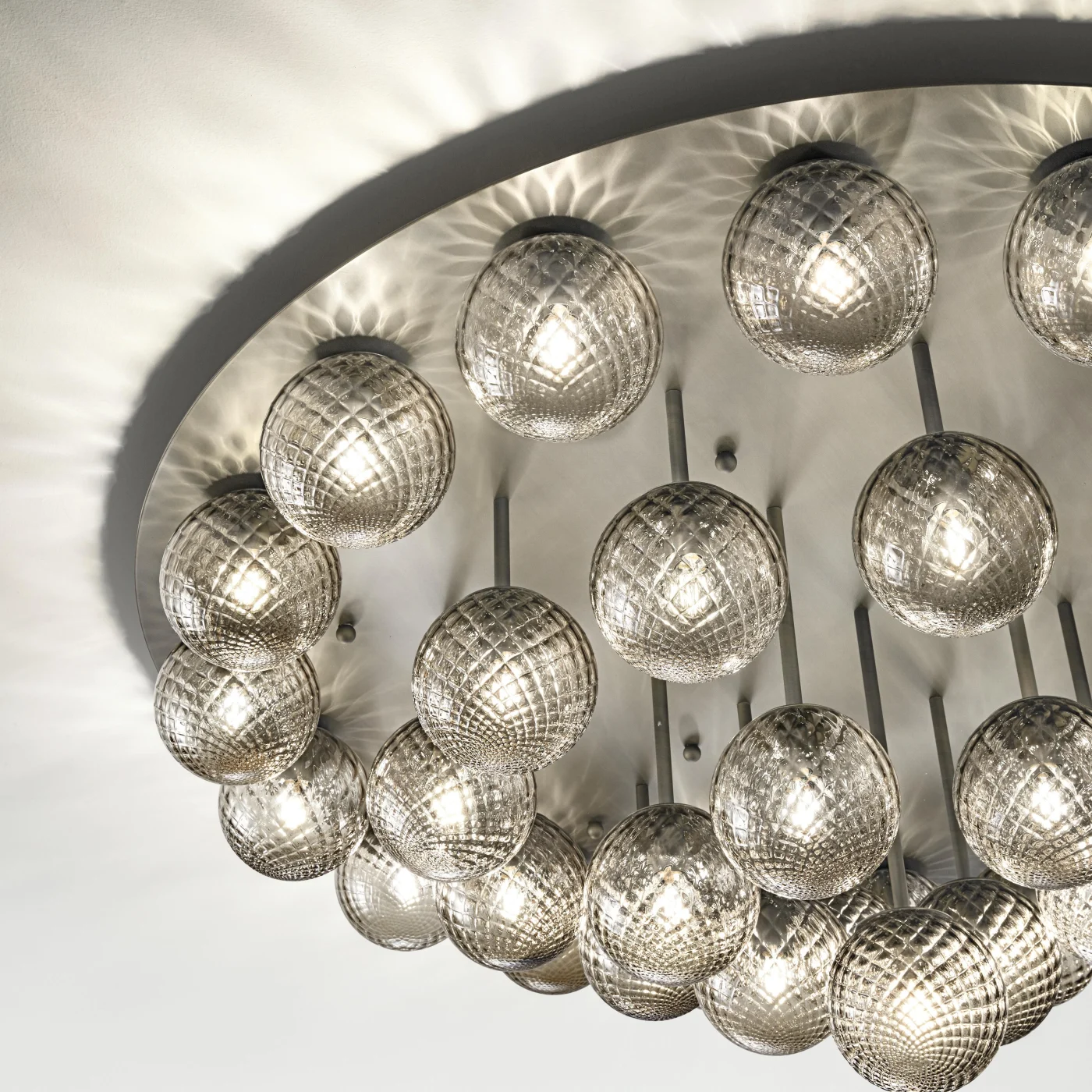 Clear Modern Flush Mount