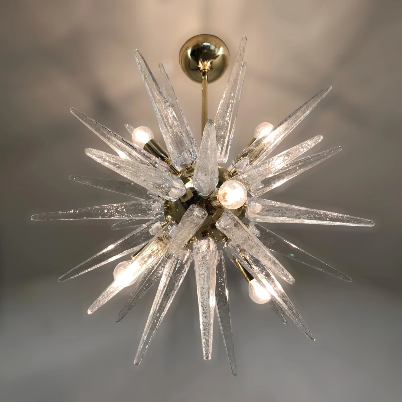 Clear Puntali Sputnik Chandelier