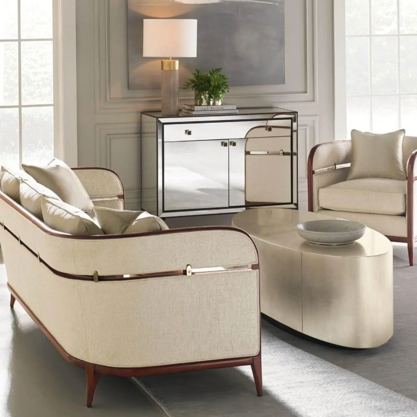 Come Oval Here Coffee Table