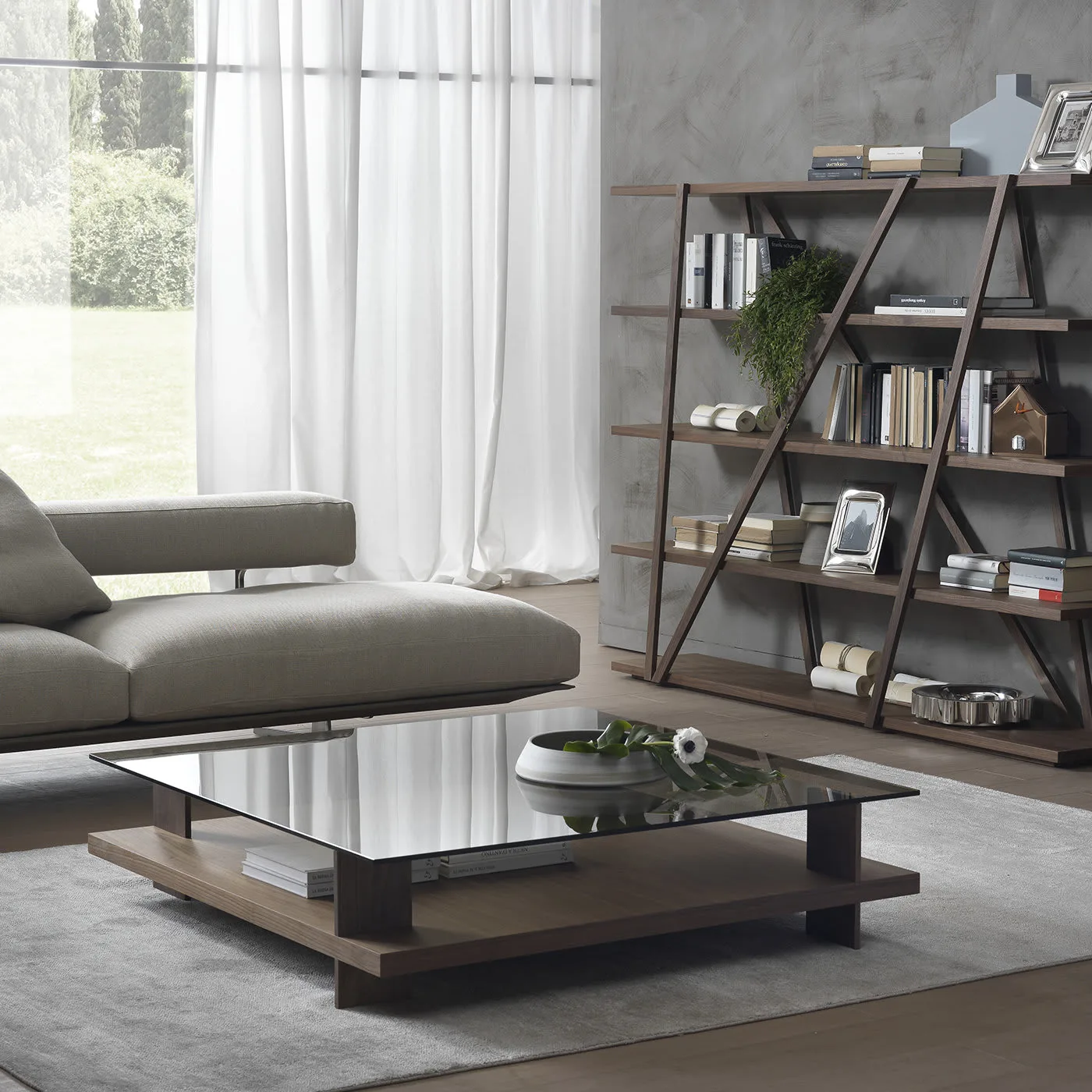 Corallo Square Coffee Table By Fabio Rebosio