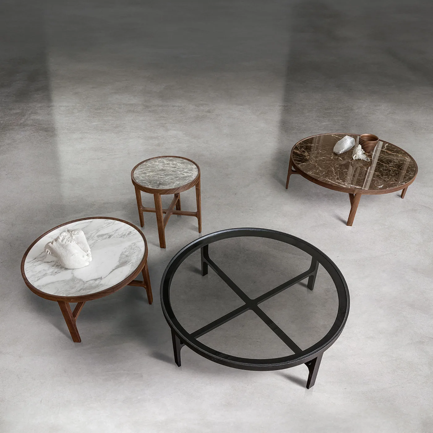 Cyclos Ash & Marble Coffee Table