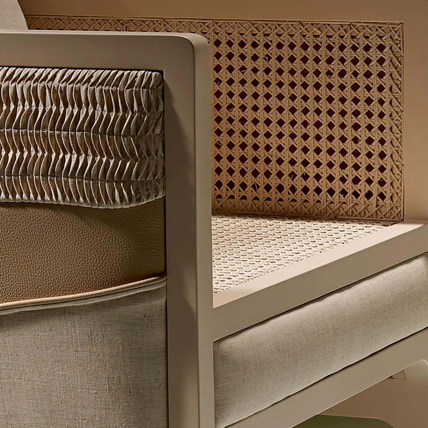 Daring Tub Chair With Artistic Intervention By Juliana Ribeiro