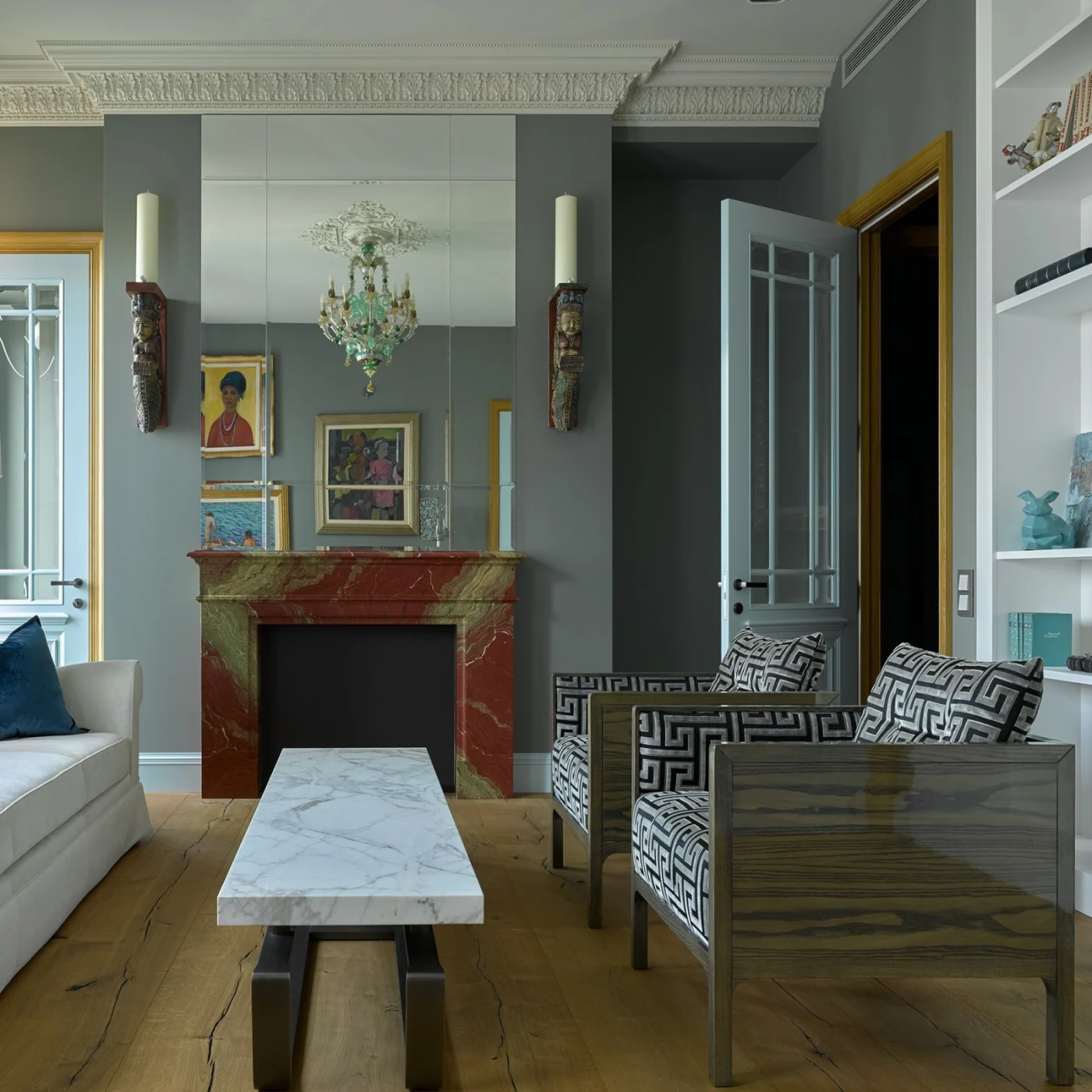 Daring Tub Chair With Artistic Intervention By Juliana Ribeiro