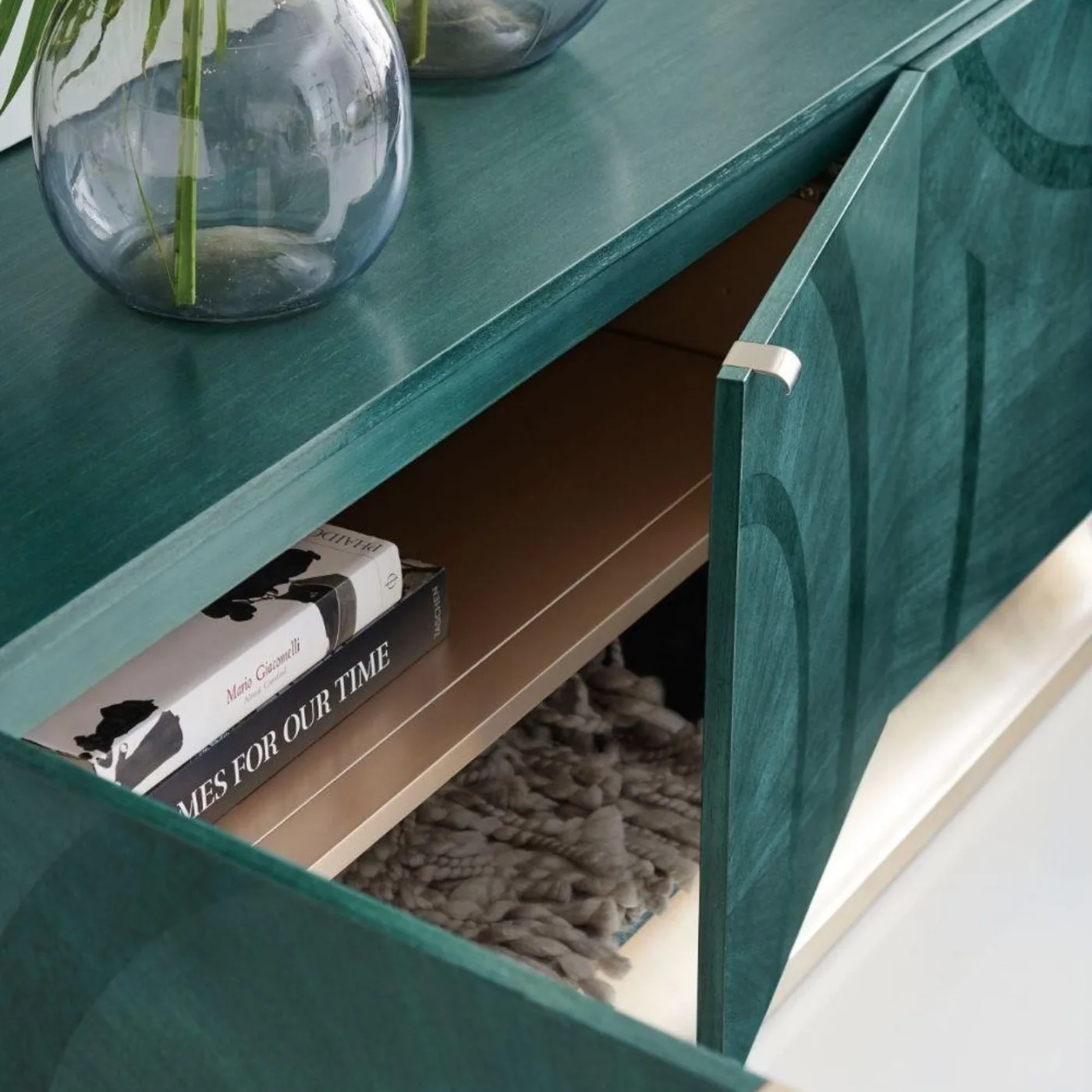 Deja Blue Media Cabinet