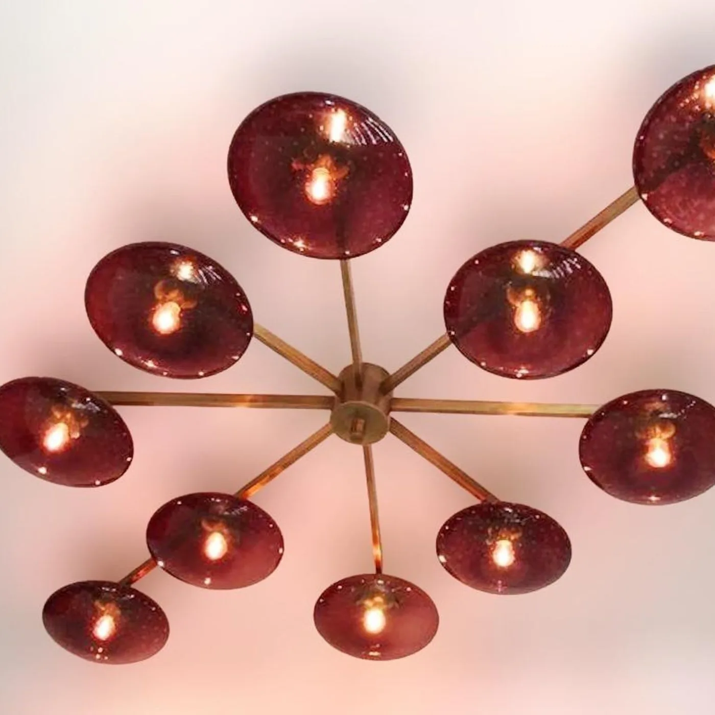 Dieci Shade Flush Mount