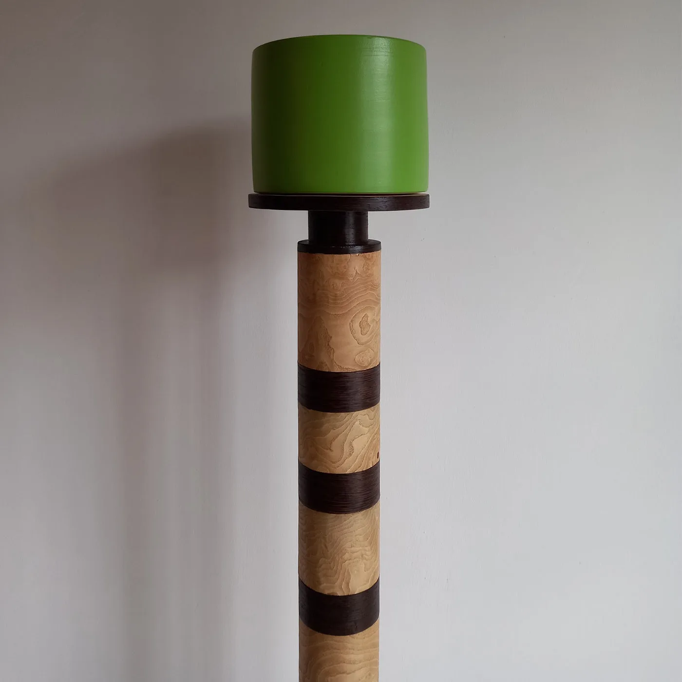 Dorica Green Floor Lamp by Pietro Meccani