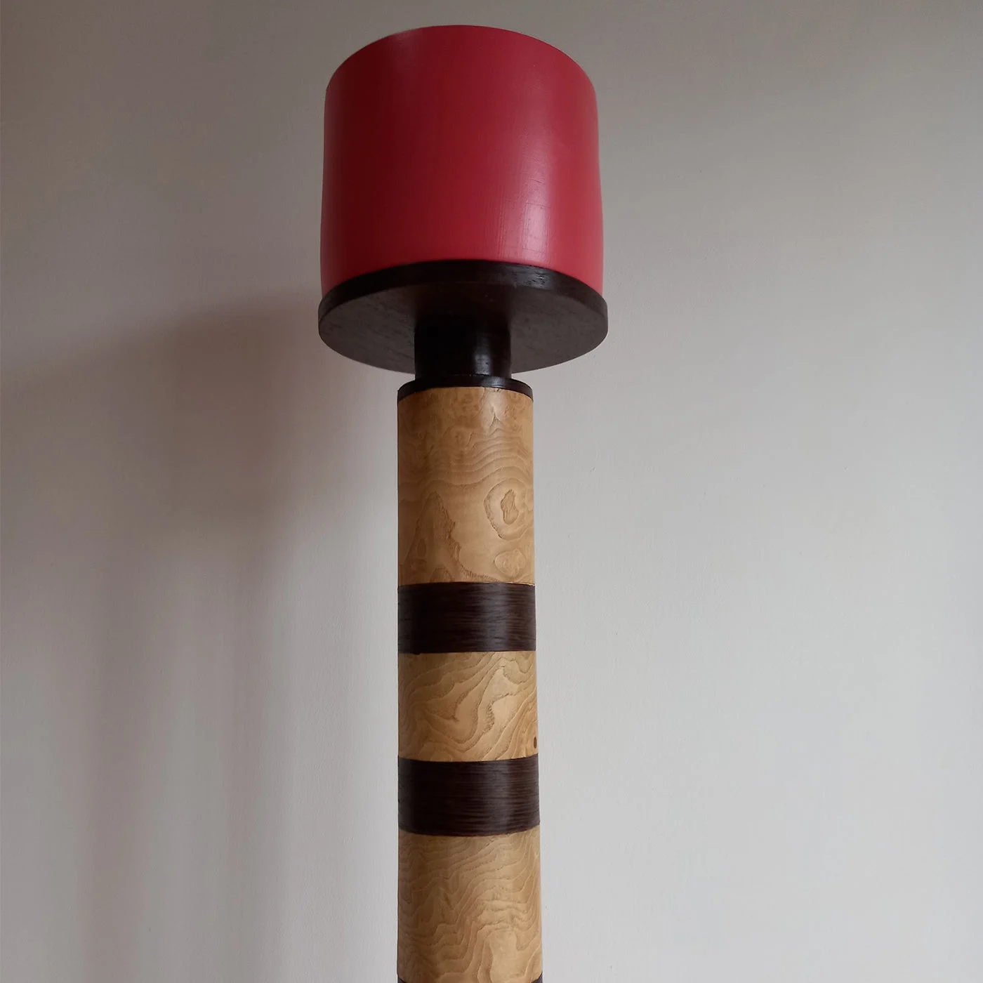 Dorica Red Floor Lamp by Pietro Meccani