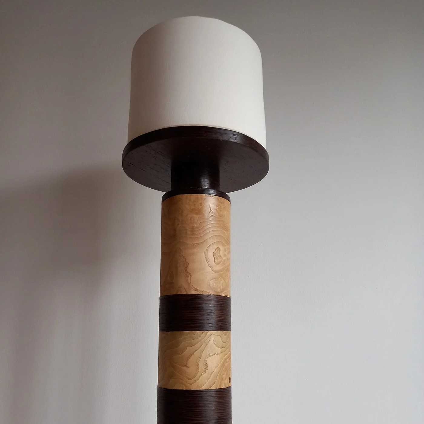 Dorica White Floor Lamp by Pietro Meccani