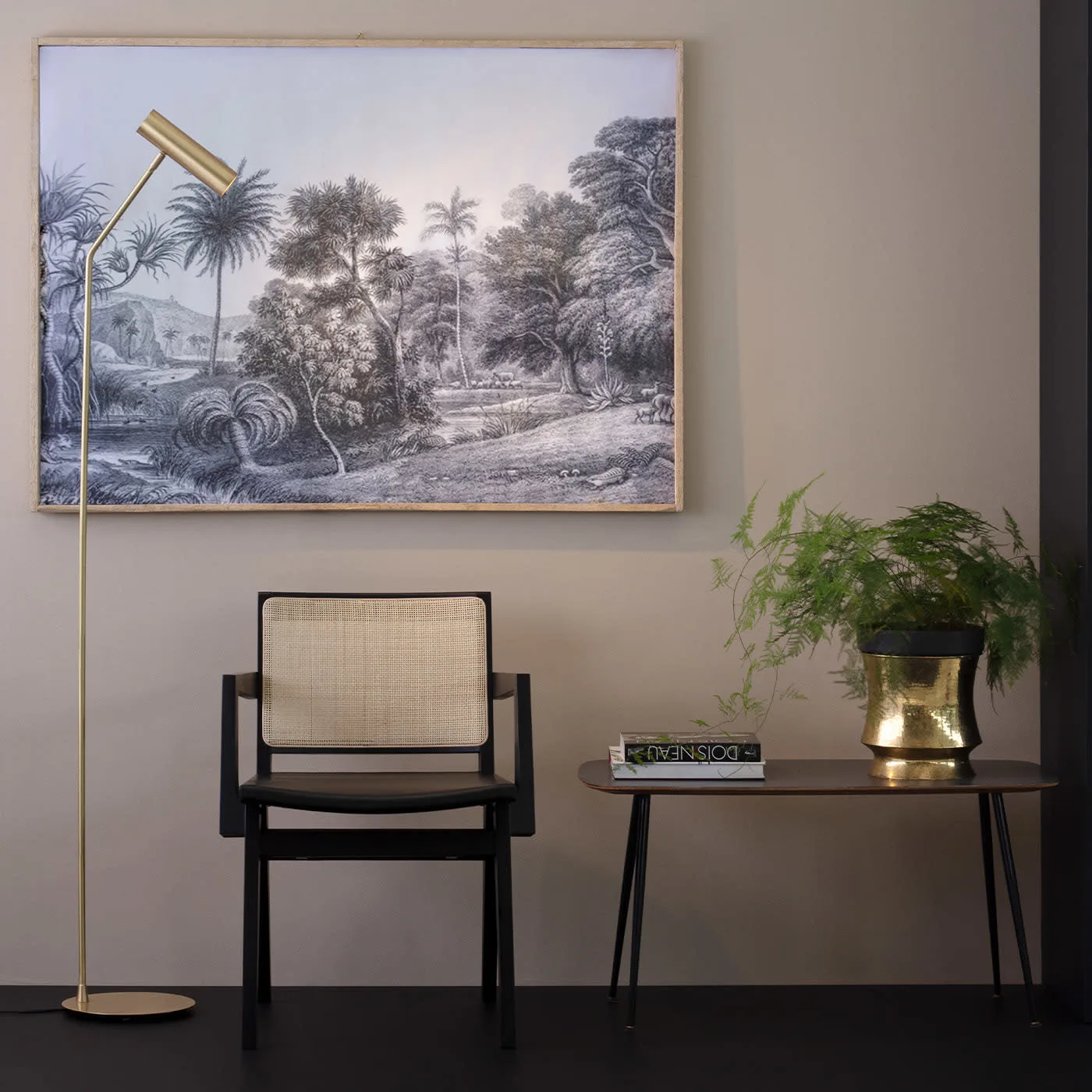 Dorothea P Black Chair