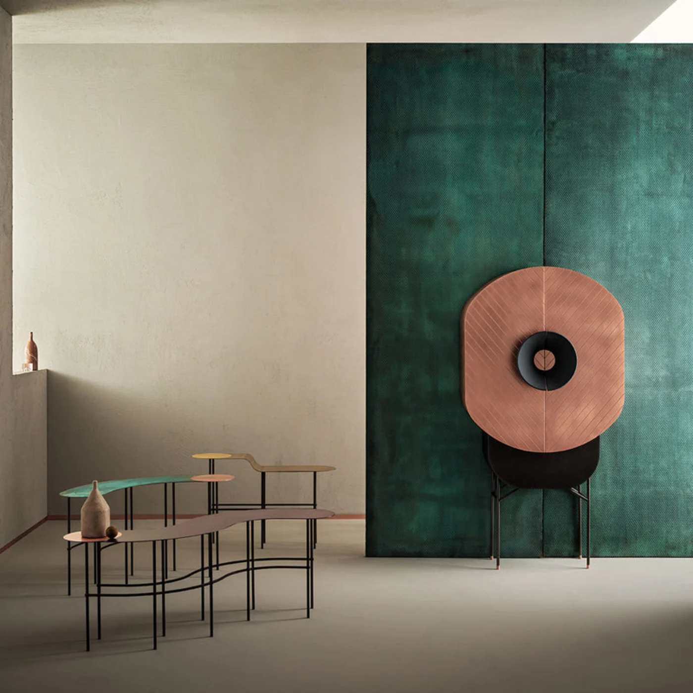 Dot Comma Coffee Table by Francesca Lanzavecchia