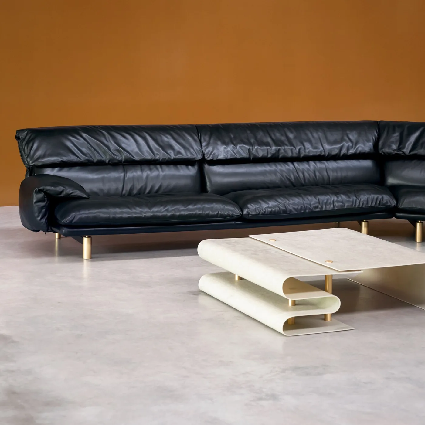 Dune Fiberglass Coffee Table By Draga & Aurel
