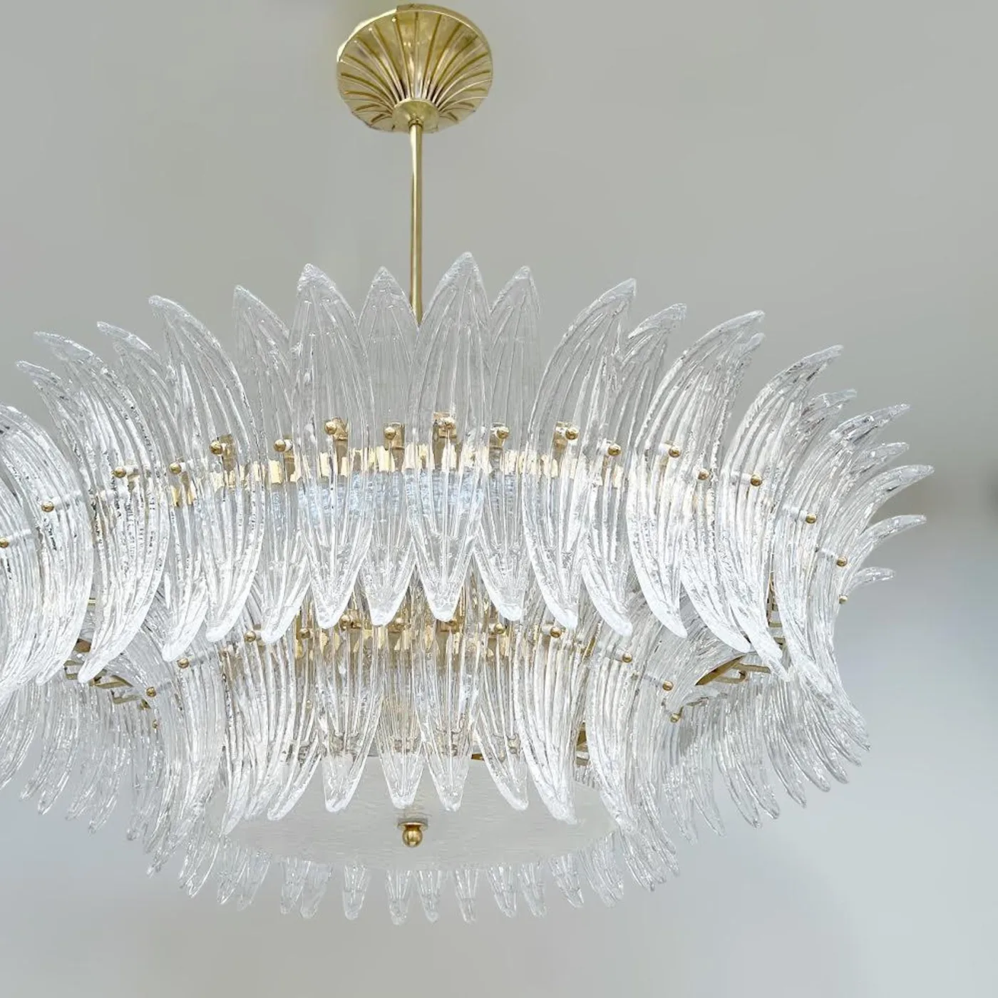 Eight Lights Palmette Chandelier