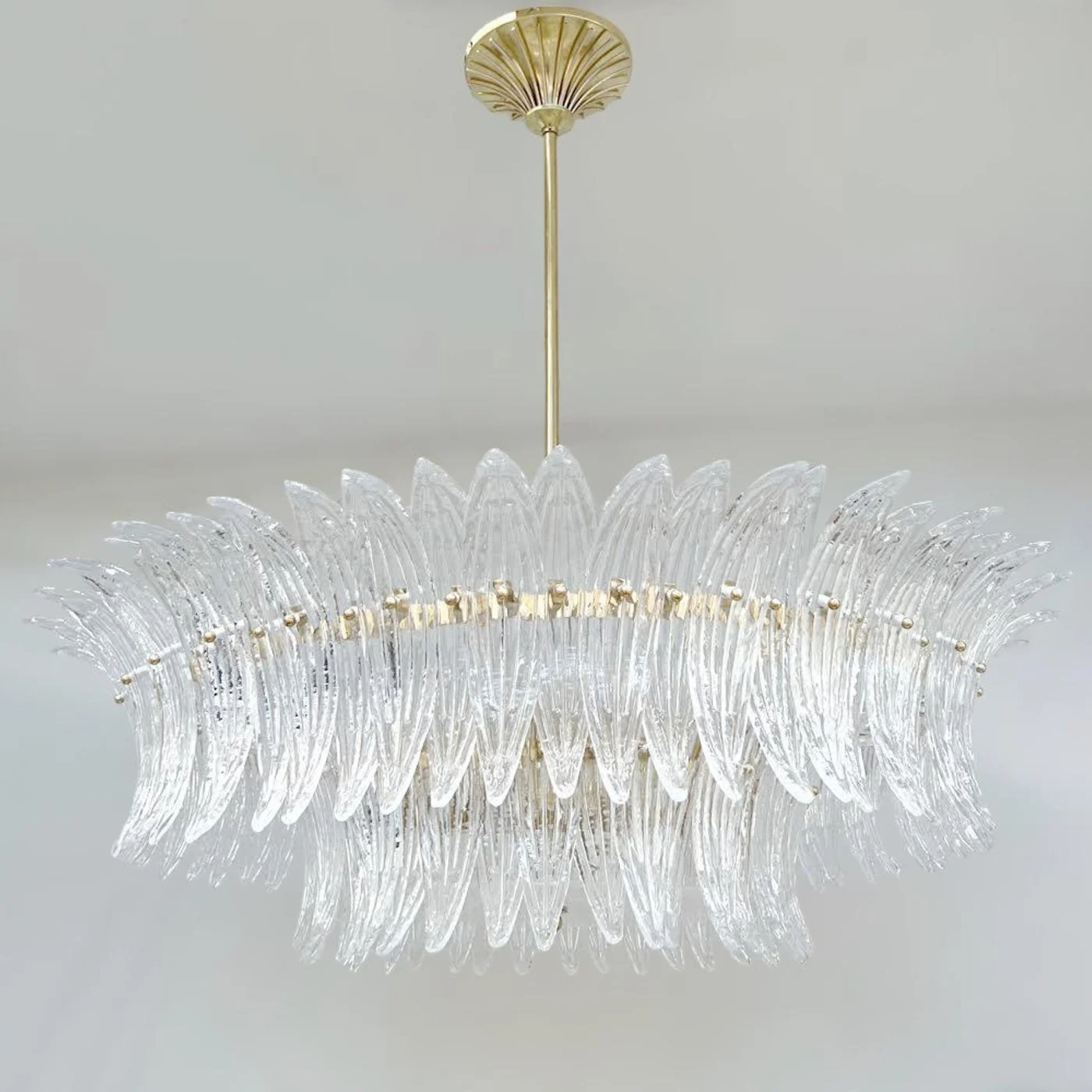 Eight Lights Palmette Chandelier