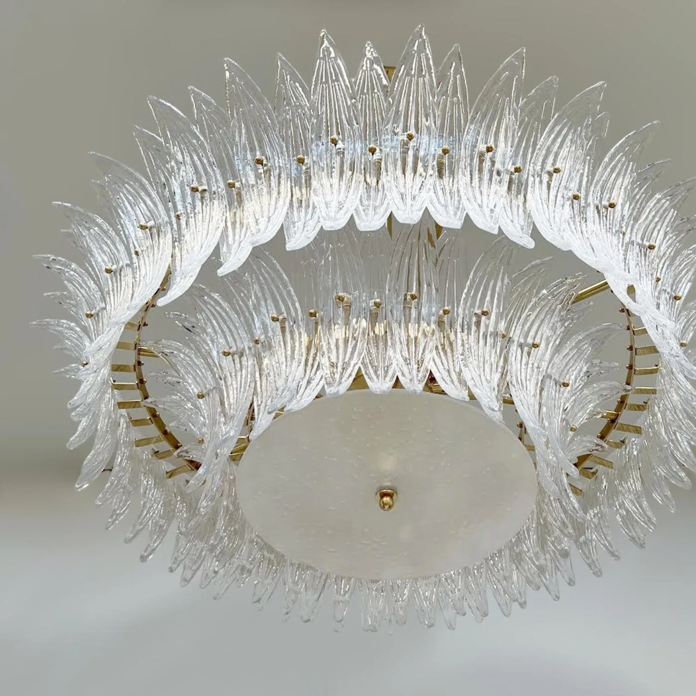 Eight Lights Palmette Chandelier