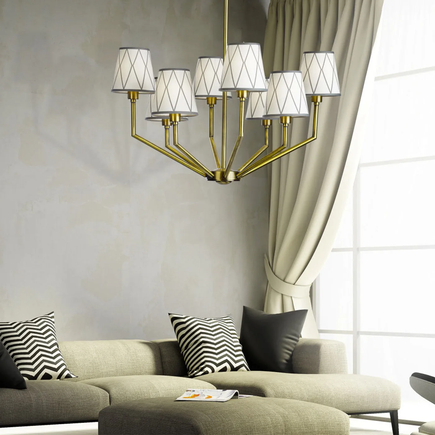 Epoque 8-Light Chandelier