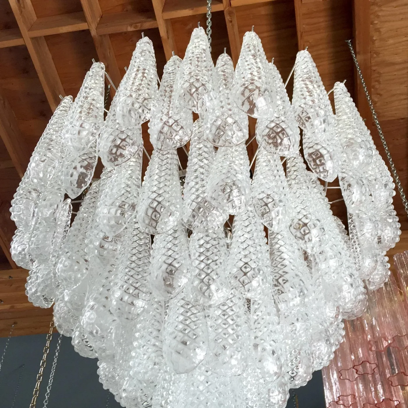 Etched Tears Chandelier