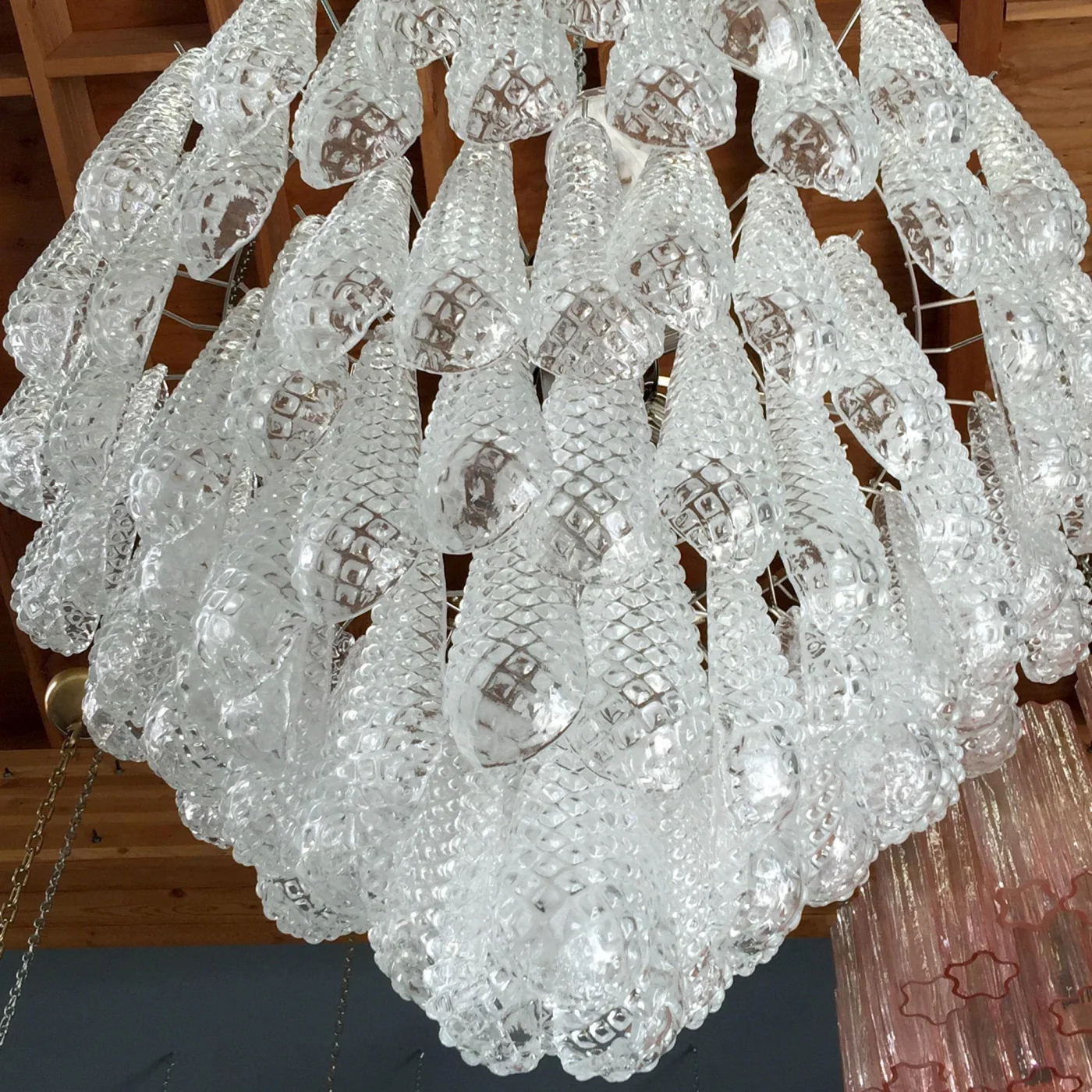 Etched Tears Chandelier