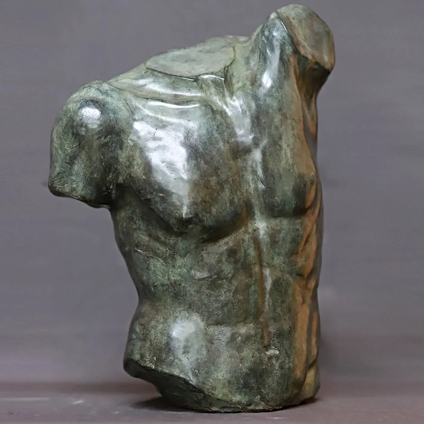 Fauno Torso Bronze Sculpture
