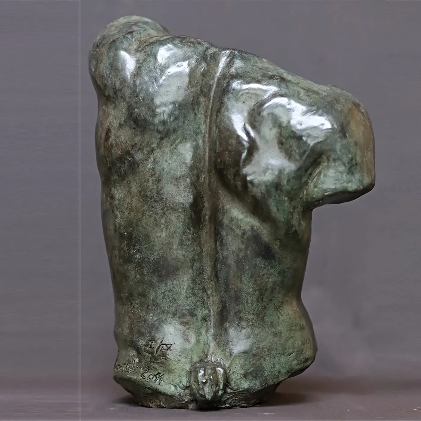 Fauno Torso Bronze Sculpture