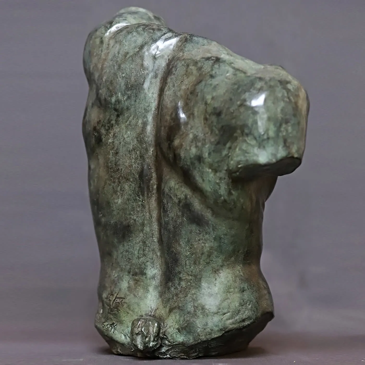 Fauno Torso Bronze Sculpture