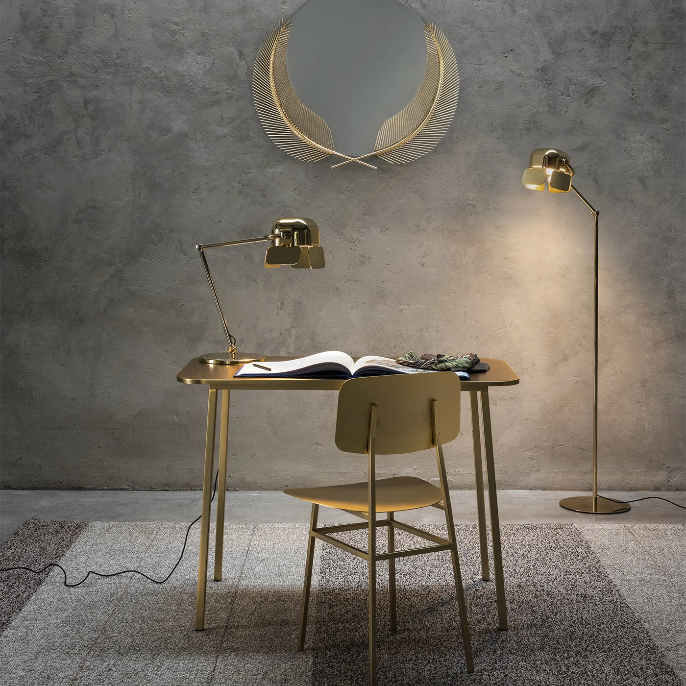 Flamingo Floor Lamp By Nika Zupanc