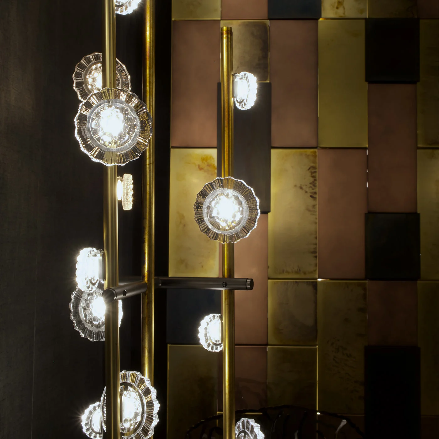 Flower Miu Murano Glass Floor Lamp